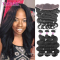 Body Wave Brazilian Lace Frontal with Bundles